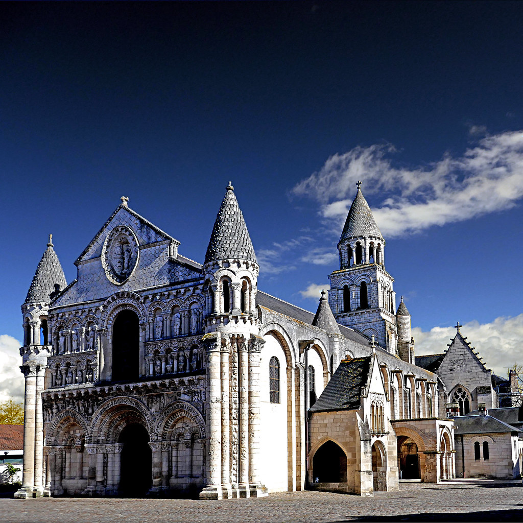 Visite de Poitiers, Poitiers France