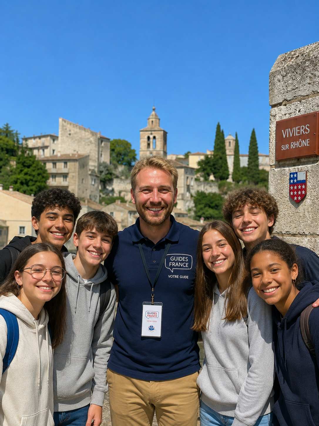 Viviers sur Rhone Tour Guide, Visit Viviers sur Rhone