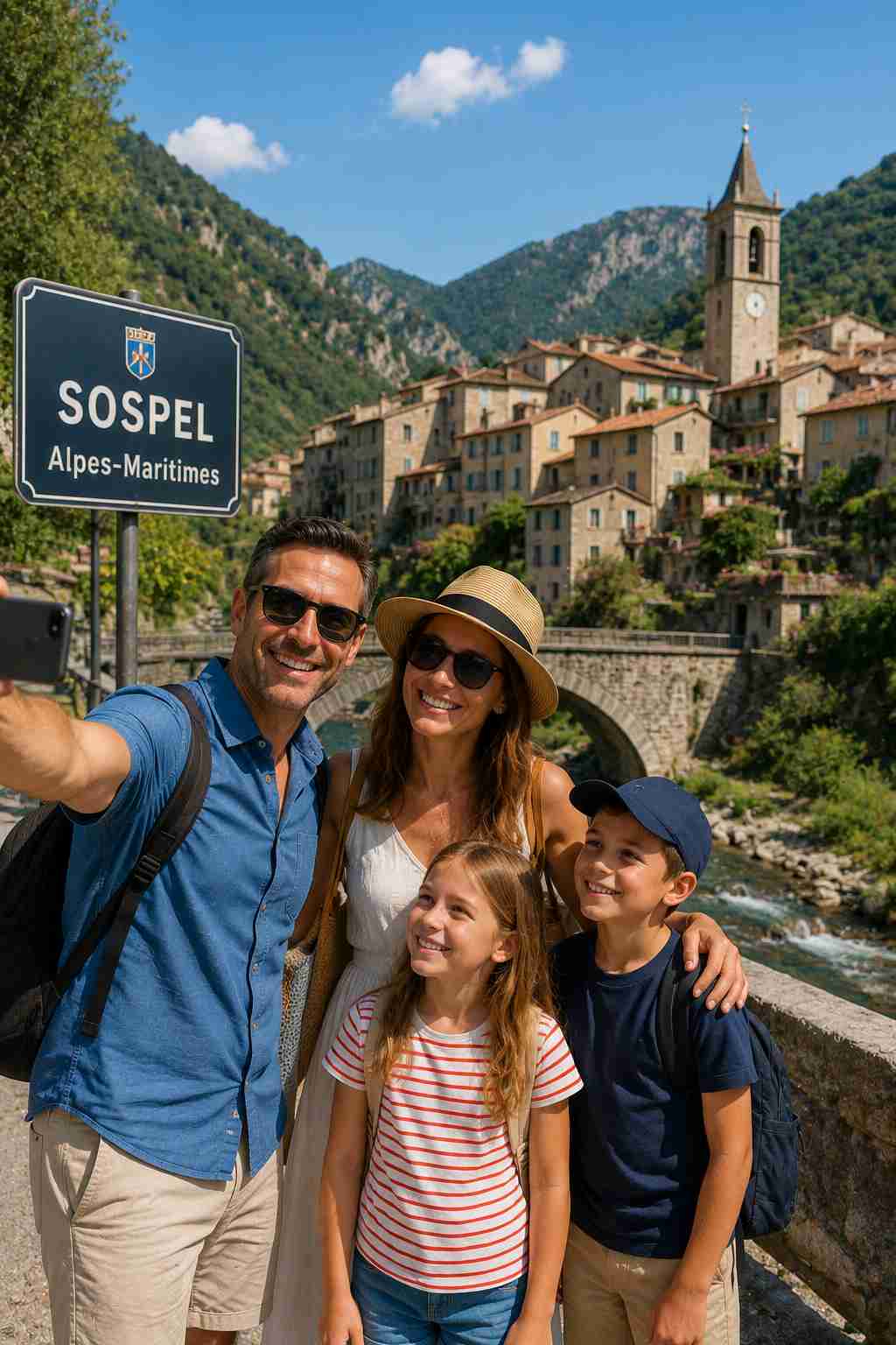 sospel-tourism-family-trip Visit Sospel, Visit Nice, Excursion Sospel and Nice
