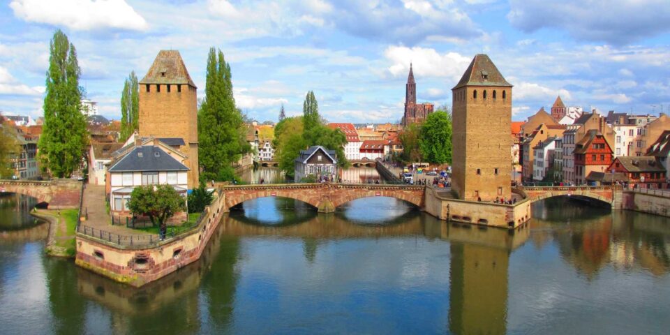 landscape view of Strasbourg