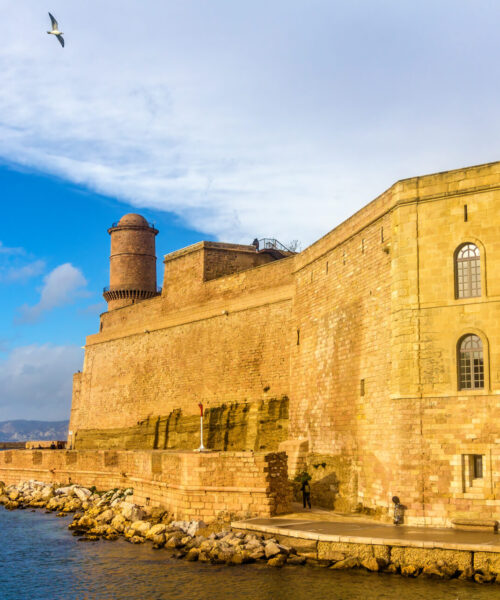 Fort Saint-Jean in Marseille, Provence, France